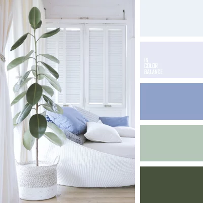 Example of pastel colors