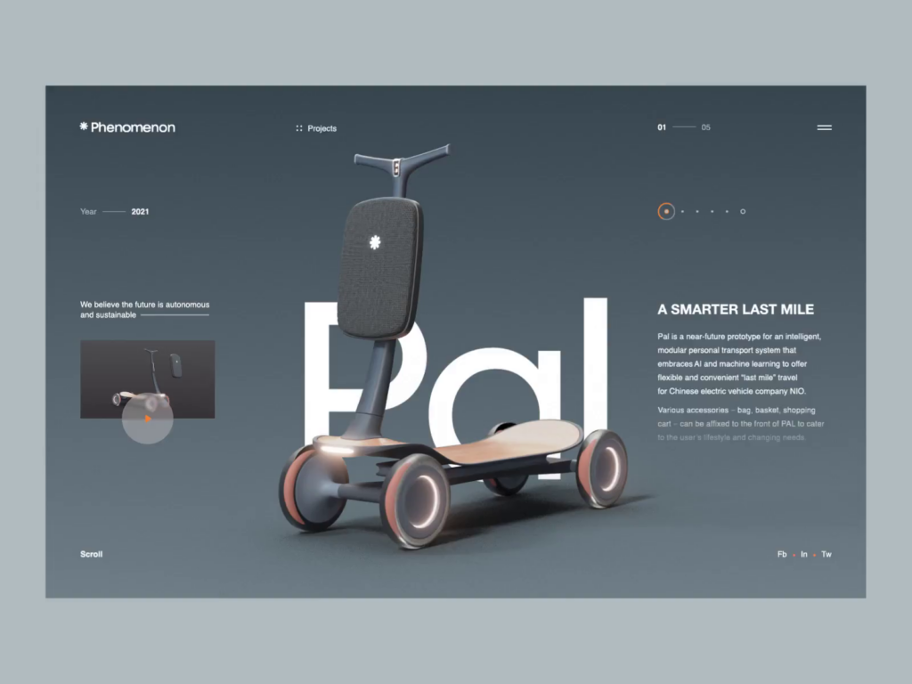 3D graphics in web design