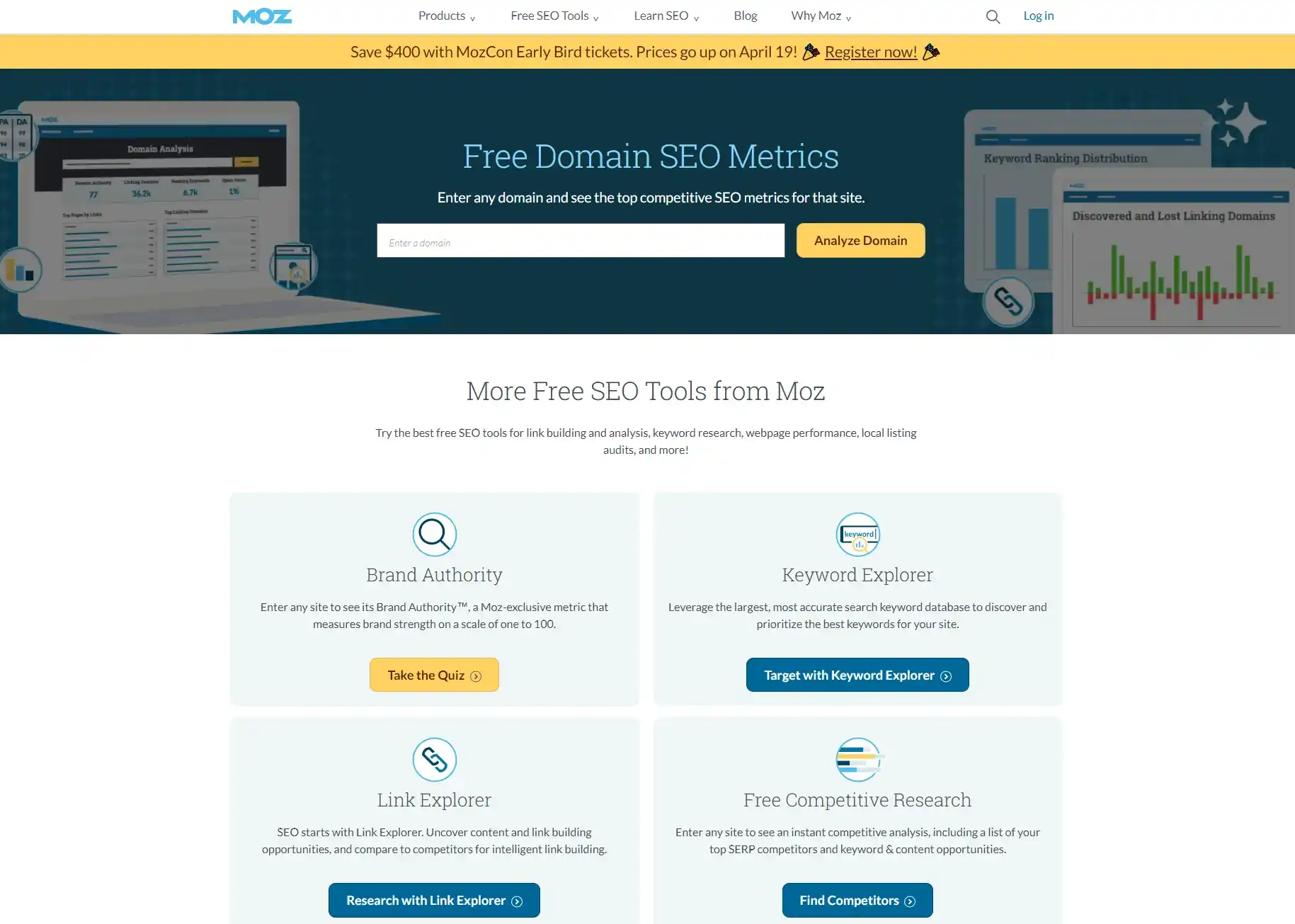 Moz Seo Tools