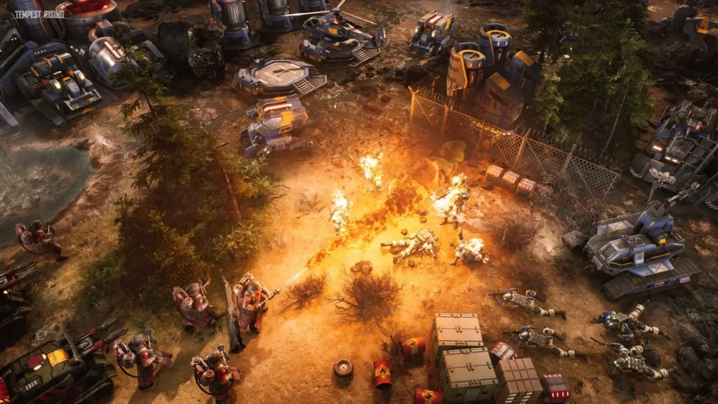 Game screen Tempest Rising