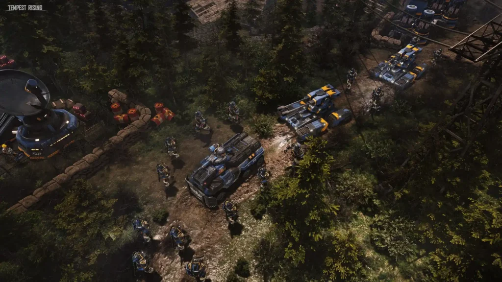 Game screen Tempest Rising