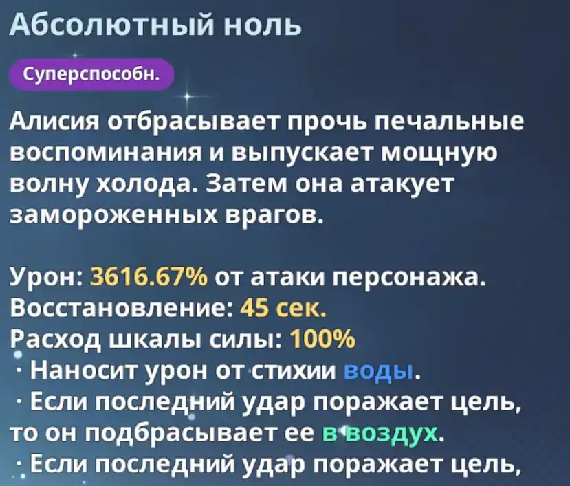 Алисия Бланш - "Абсолютный ноль" 1