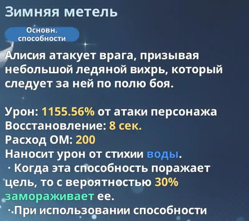 Алисия Бланш - "Зимняя метель" 1