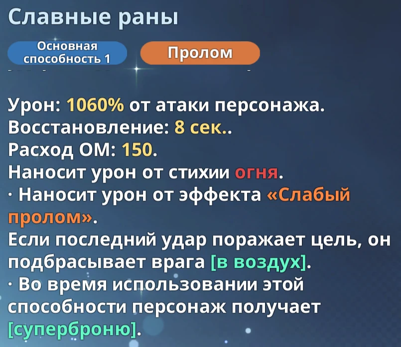 Эсил Радиру - Славные раны