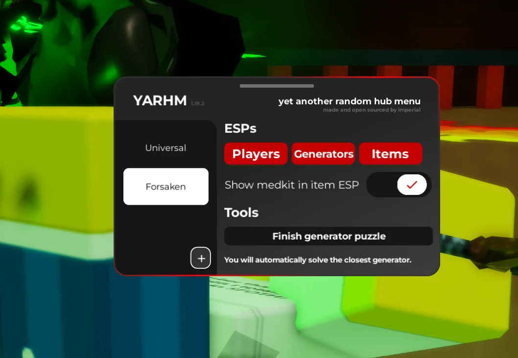 Скрипт на Форсакен Роблокс Без Ключа [СТАМИНА, ВХ]