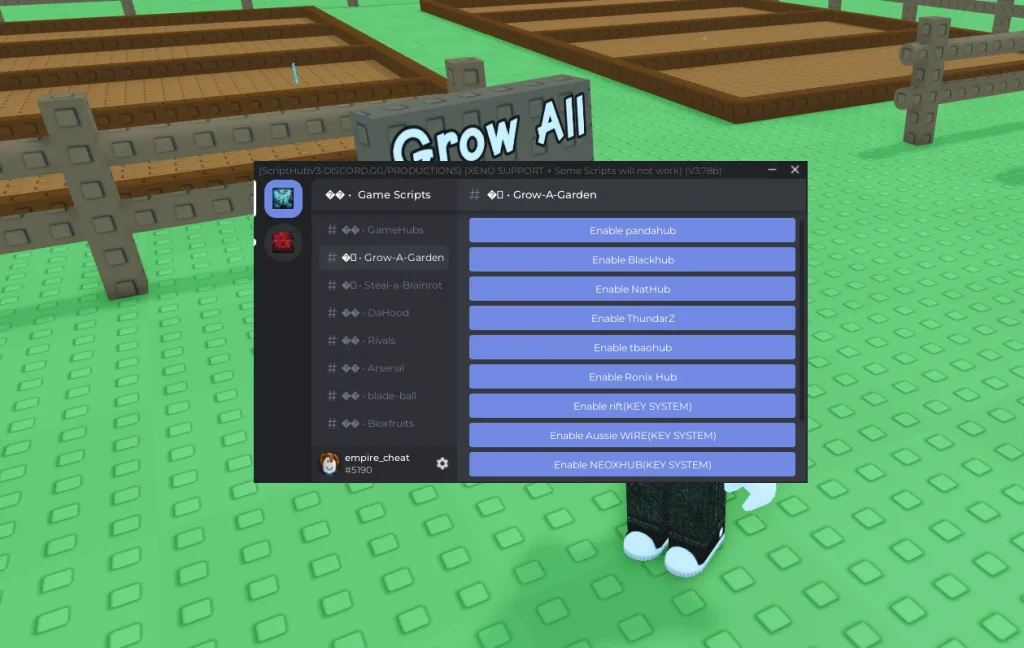 Мощный универсальный скрипт на Роблокс без ключа - ScriptHub v3