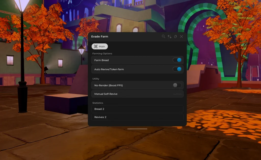 Скрипт без ключа на Эвейд в Roblox - Evade Farm