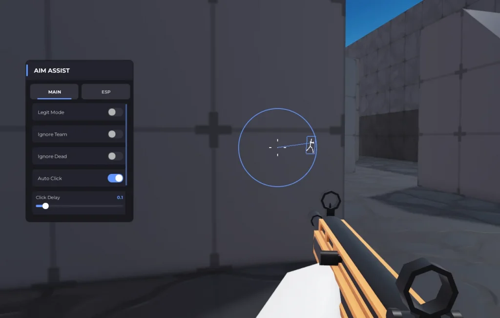 Аим и Вх на РИВАЛС в Роблокс - Универсальный Aim Assist