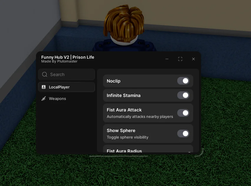 Скрипт на Тюремная жизнь без ключа Роблокс
