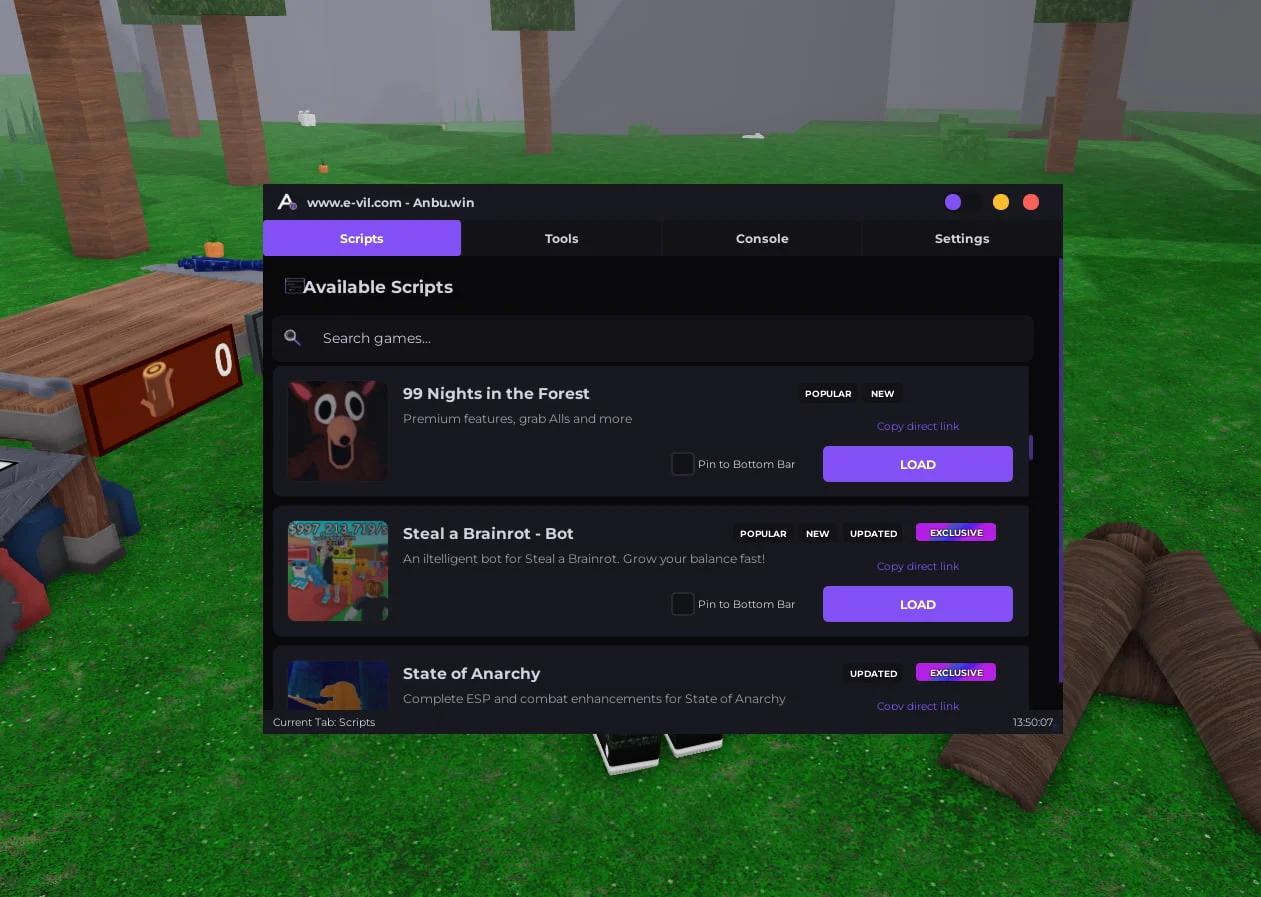 Универсальные Скрипты на Роблокс [ПОЛЕТ, НОУКЛИП, СКОРОСТЬ]