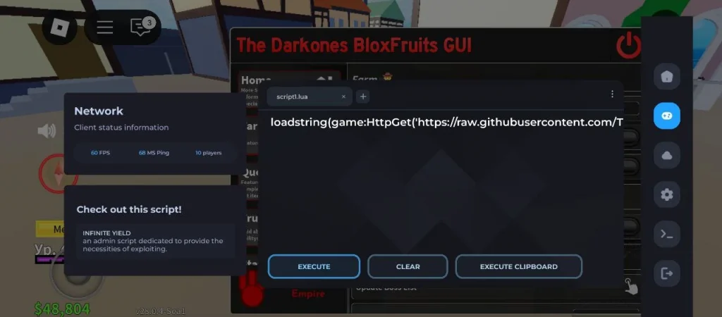 Инжекторы скриптов на Роблокс для телефонов Андроид - Дельта
