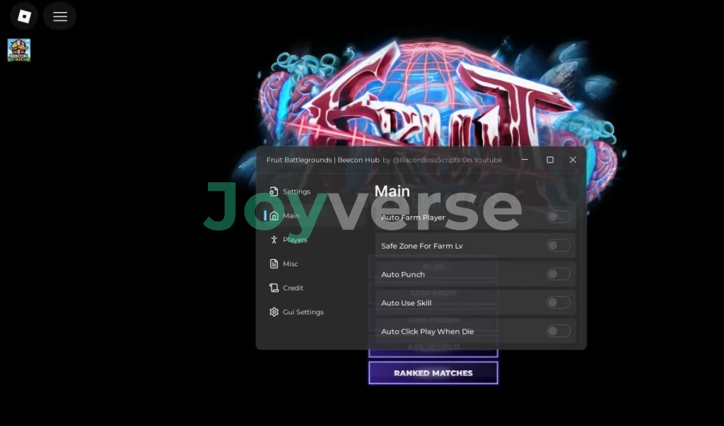 Лучший скрипт на Fruit Battlegrounds в Роблокс без ключа - Beacon Hub [Авто фарм, Авто использование скиллов]