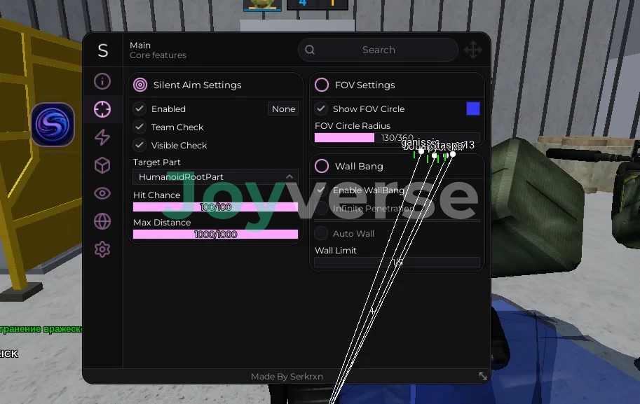 Скрипт на Counter Blox в Роблокс без ключа - Serk4rx Hub [ Silent Aim, Esp, Infinite Ammo]
