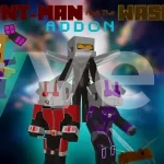 Мод на Человека-муравья и Осу в Майнкрафт ПЕ [1.21, 1.20]