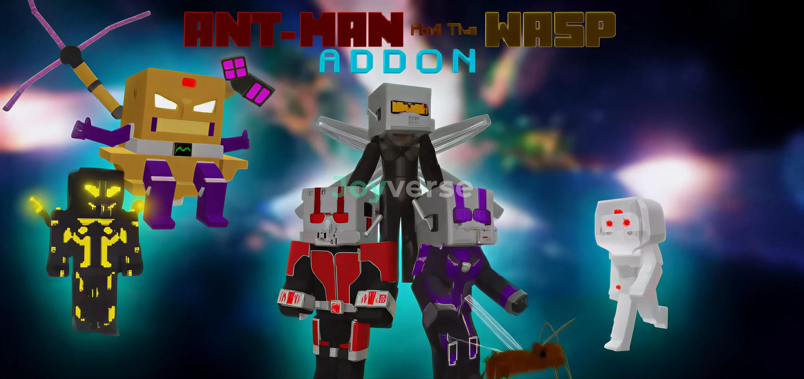 Мод на Человека-муравья и Осу в Майнкрафт ПЕ [1.21, 1.20]