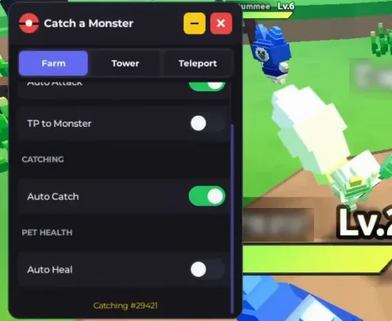 Поймай Монстра (Catch a Monster) Скрипт Роблокс — Авто Фарм (2026)