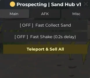 Скрипт на Проспектинг (Prospecting) в Роблокс (2026) — Автофарм