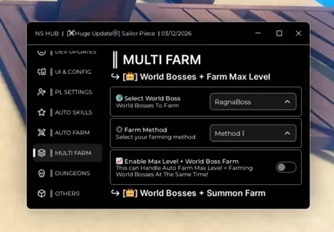 Скрипт на Sailor Piece (Сейлор Пис) в Роблокс — Авто-фарм и Килл Аура