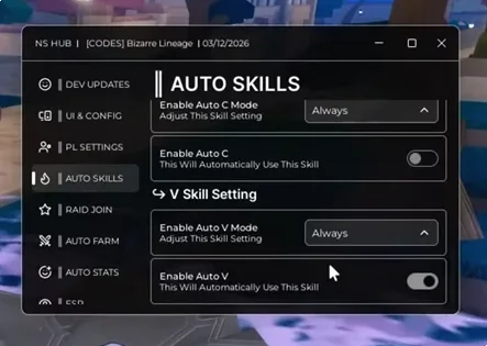 Скрипт на Бизар Линейдж (Bizarre Lineage) — Автофарм и Киллаура (2026)