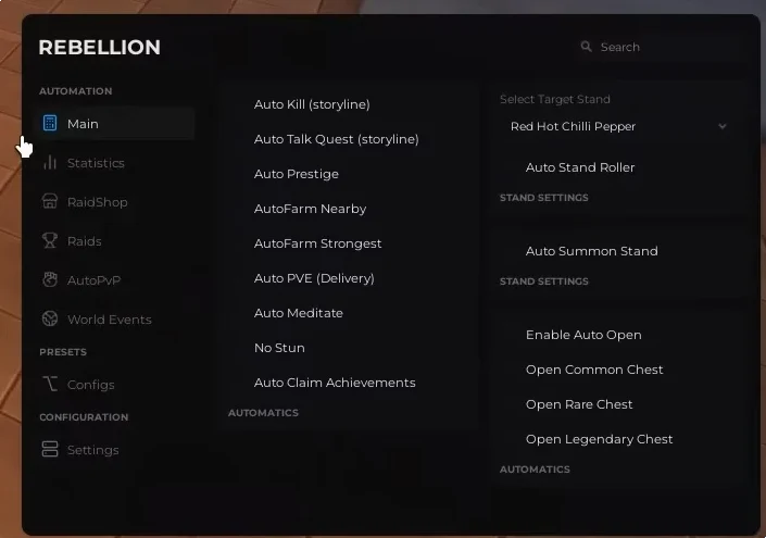 Скрипт на Bizarre Lineage (Бизар Линейдж) для Роблокс: Автофарм и Киллаура