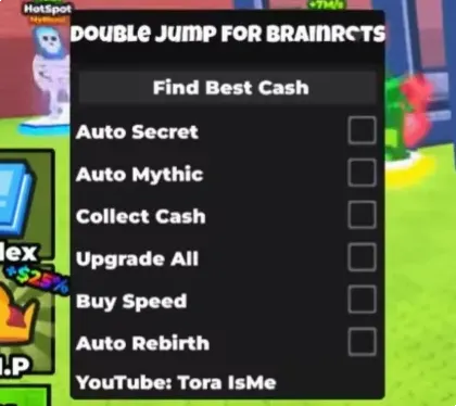 Скрипт на +1 Дабл Джамп (Роблокс) — ТП и Автофарм