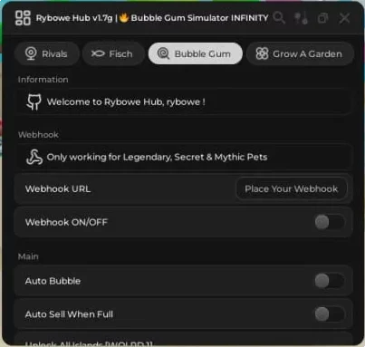 Скрипт на Роблокс Симулятор Жвачки ИНФИНИТИ (2026)