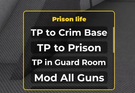 Скрипт на Побег из тюрьмы (Prison Life) Роблокс — Аимбот и ЕСП (2026)