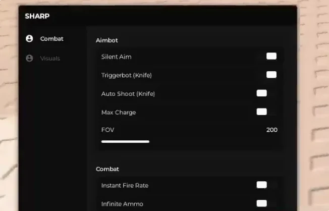 Скрипт на SHARP (Шарп) в Роблокс: Аимбот и ЕСП (2026)
