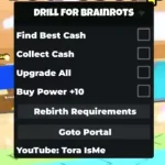 Скрипт на Drill for Brainrots (Дрилл для Брейнротов) в Роблокс