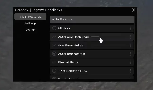 Paradox Роблокс Скрипт (2026) — Авто Миссии, Парирование и Инста Килл