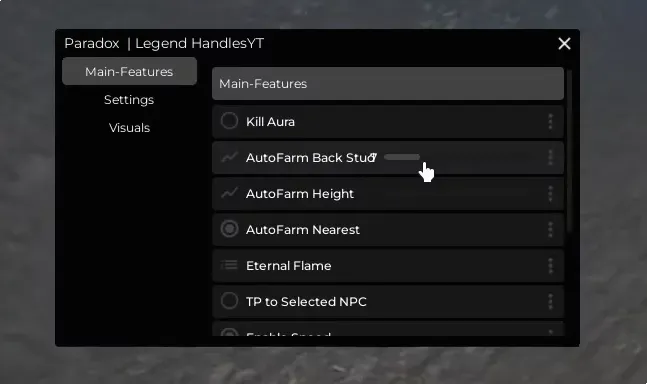 Скрипт на Парадокс Роблокс: Авто Фарм, Килл Аура и Парирование ударов