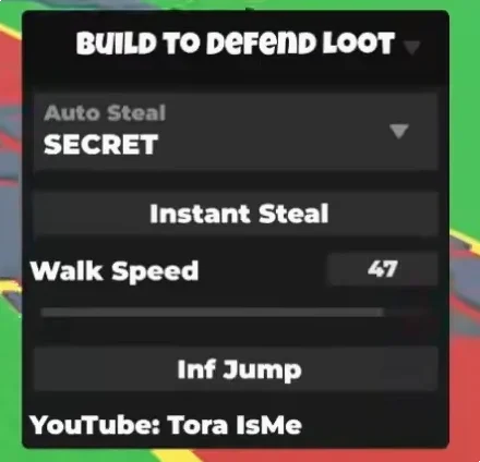 Скрипт на Build to Defend Loot (Билд ту Дефенд Лут) в Роблокс: Auto Steal и SpeedHack