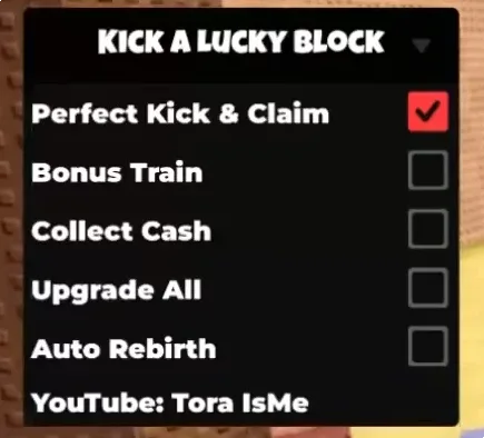 Скрипт на Пинай Лаки Блок (Kick a Lucky Block) в Роблокс (2026)