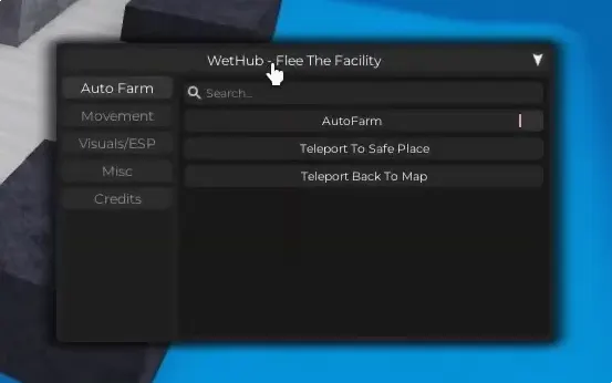 Скрипт на Фли зе Фасилити (Роблокс) — ESP, Бесконечная стамина и Автофарм